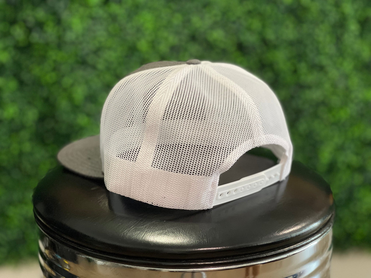 Silver Flat Trucker Kraken