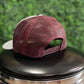 Burgandy Curved Trucker Kraken