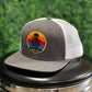 Silver Flat Trucker Kraken