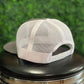 Silver Flat Trucker Kraken